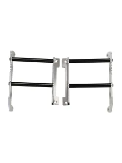 AXP Radiator Braces KTM / Husqvarna / GasGas (2023 - 2024) - Black Spacers AX1720