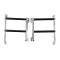 AXP Radiator Braces KTM / Husqvarna / GasGas (2023 - 2024) - Black Spacers AX1720