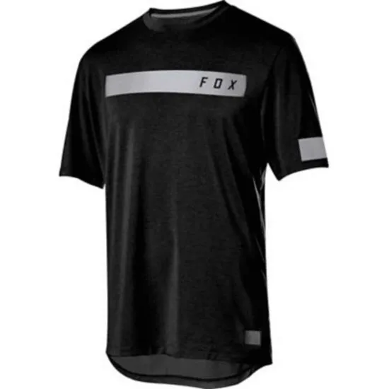 FOX Ranger Dri-Release SS Bar Jersey BLK L 22986-001-L