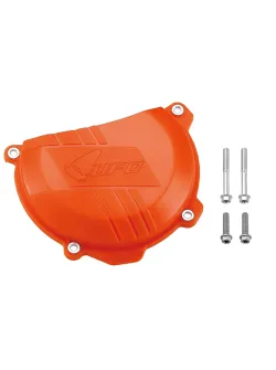 UFO Orange Clutch Cover Protection KTM SX-F/EXC-F 250/350 AC02411