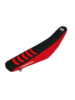 BLACKBIRD Double Grip 3 Black/Red Seat Cover for Honda CRF450R/RX – 1148H