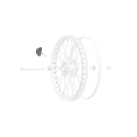 Stark VARG Front Wheel Rim Lock 1.60 SMX1-FW-R-03